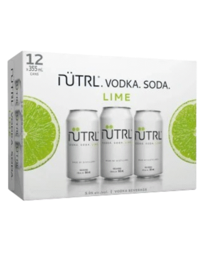 Nutrl Vodka Soda - Lime 12pk