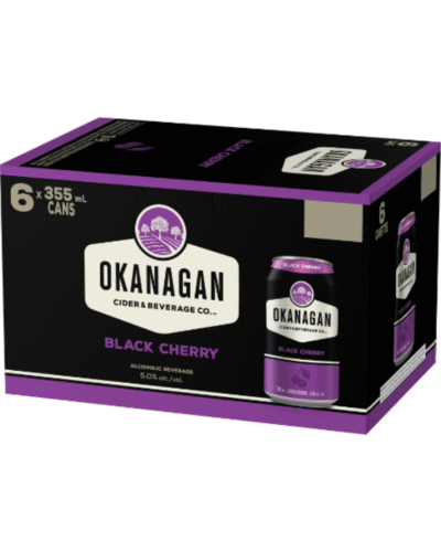 OKANAGAN PREMIUM BLACK CHERRY- 6 CANS