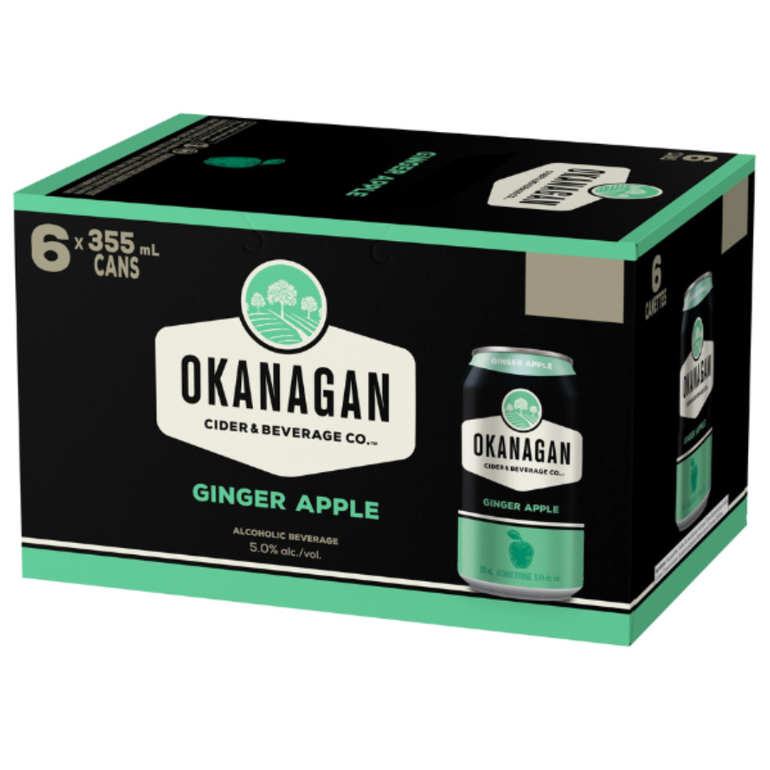 OKANAGAN PREMIUM GINGER APPLE - 6 CAN