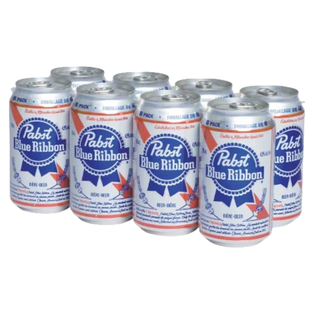 PABST BLUE RIBBON 8 CAN
