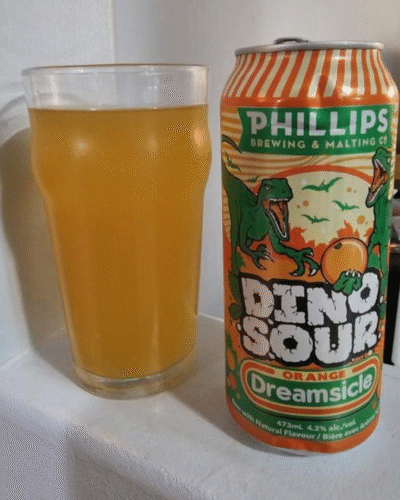 PHILLIPS DINOSOUR ORANGE DREAMSICLE 4PK