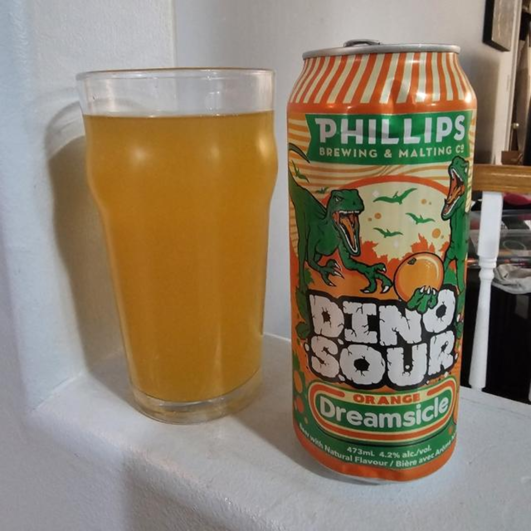 PHILLIPS DINOSOUR ORANGE DREAMSICLE 4PK