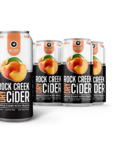 ROCK CREEK PEACH CIDER 6 CANS