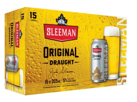 SLEEMAN ORIGINAL DRAUGHT 15 CANS