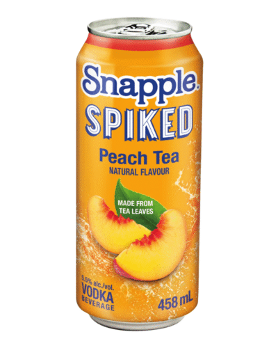 SNAPPLE SPIKED PEACH TEA 458 ML