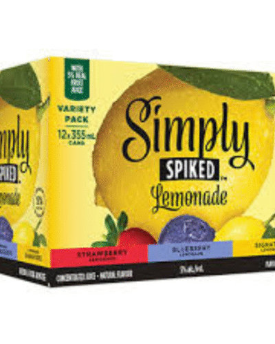 Simply Spiked Lemonade Mixer 12 Can