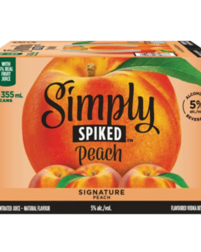 Simply Spiked Peach 12 Cans