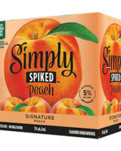 Simply Spiked Peach 6 Can