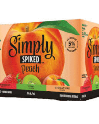 Simply Spiked Peach Mixer 12 Can