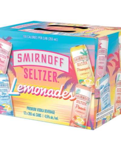 Smirnoff Seltzer Lemonade Variety 12 Pack