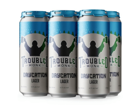 TROUBLED MONK DAYCATION LAGER 4 CANS
