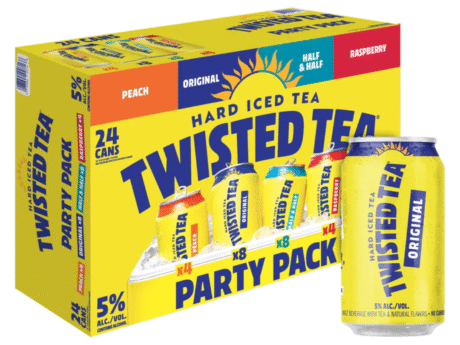 TWISTED TEA SLIGHTLY SWEET 6X355ML CANS