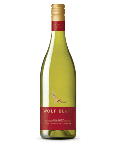 WOLF BLASS RED LABEL UNWOODED CHARDONNAY