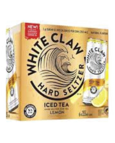 White Claw Iced Tea Lemon 6pk