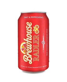 BREWHOUSE RADLER 12 CAN