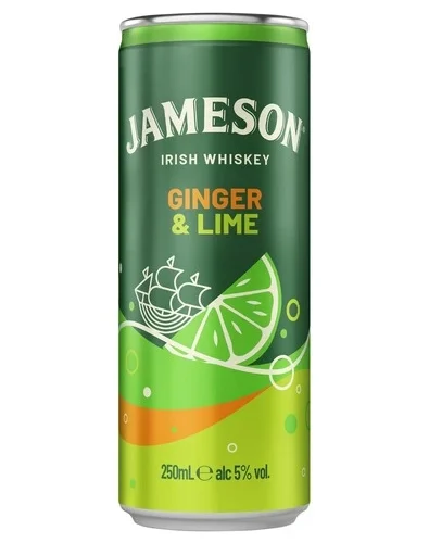 JAMESON GINGER AND LIME