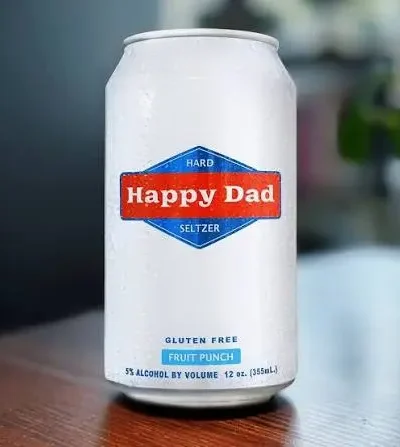HAPPY DAD HARD SELTZER FRUIT PUNCH